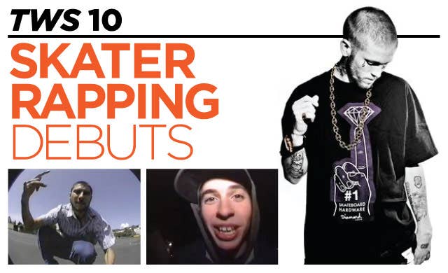 What Rapper Ride Skateboard TWS 10 Skaters And Their Rapping Debuts - TransWorld SKATEboarding