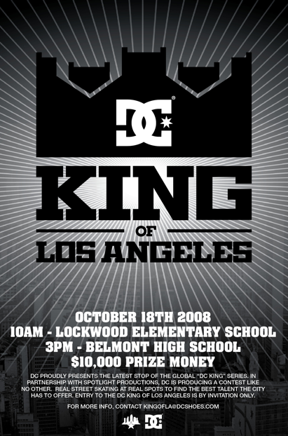 Kirk Rocha DC King Of L.A. = Tomorrow - Skateboarding