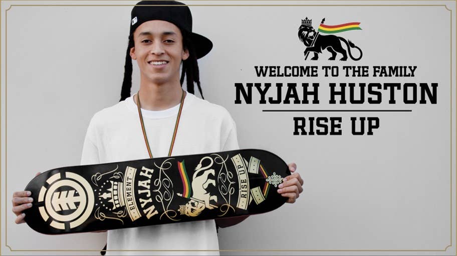 Nyjah Huston Back On Element - Skateboarding