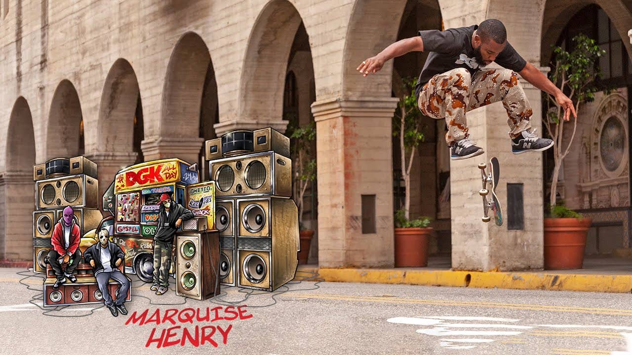 DGK Marquise Henry スケートボード コンプリート DGK Henry Back 2 Back 8.25