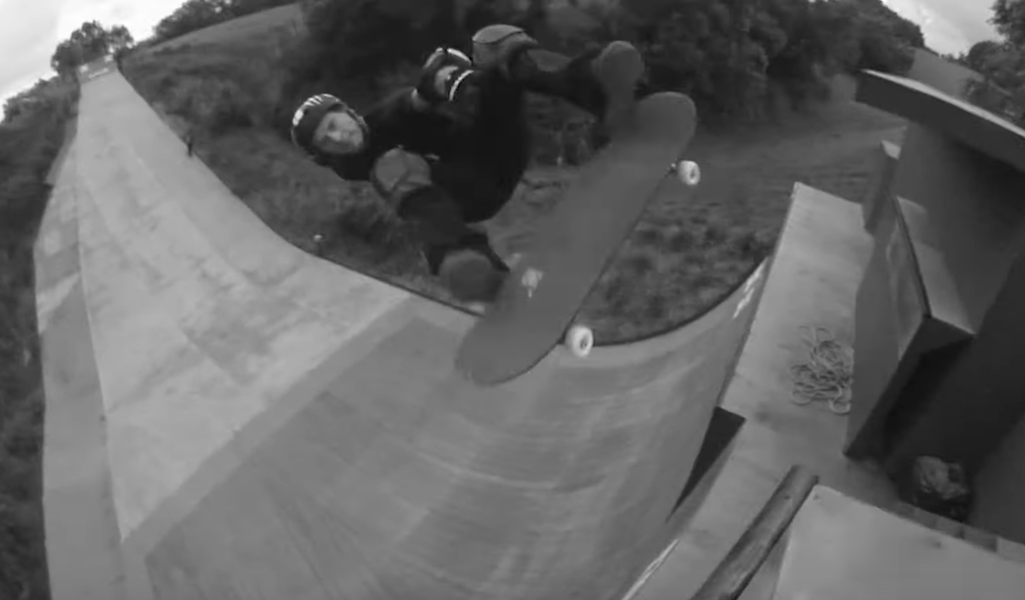 Danny Way's Welcome Home Mega Part - Skateboarding