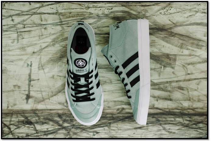 adidas gazelle silver green womens Adidas Skate Matchcourt MID CBLACK/FTWWHT/FTWWHT F37703 U.S. Mens Size –  western-skate-co main image 1