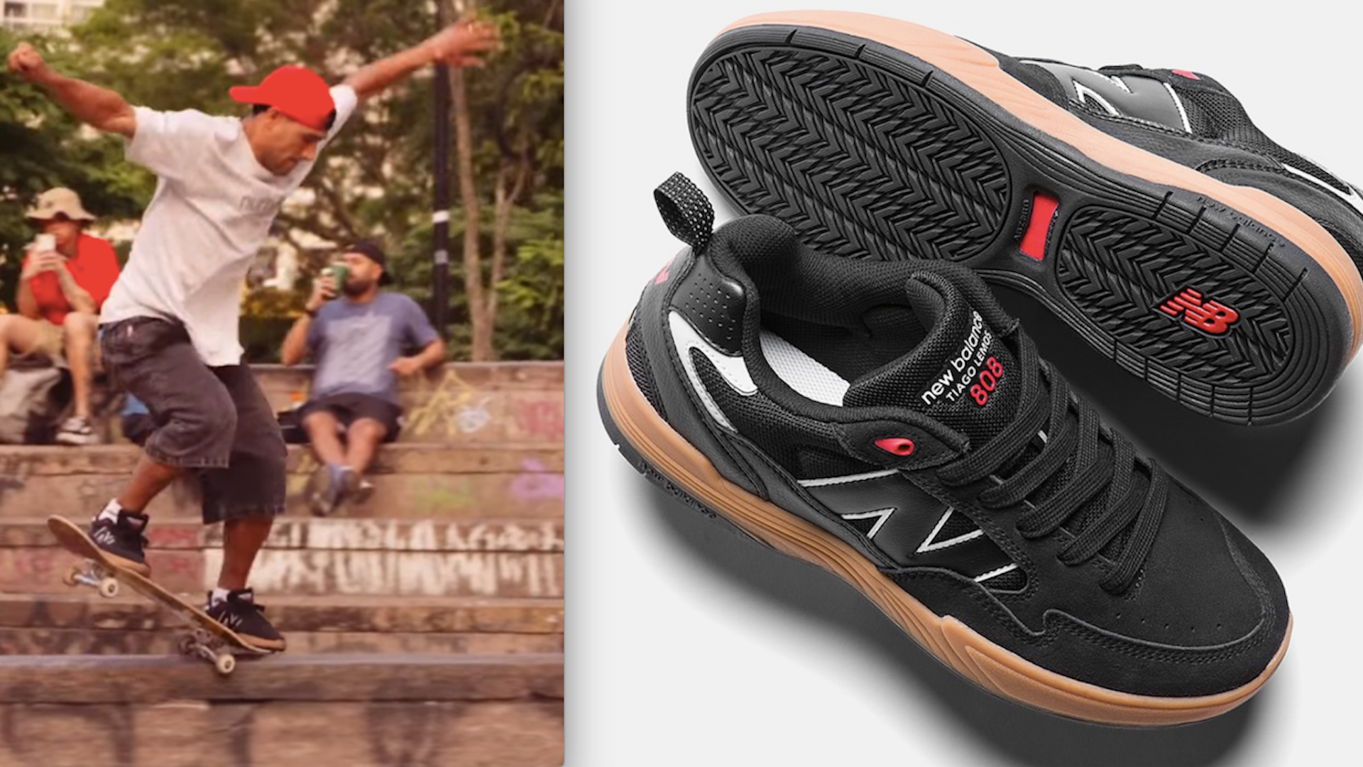 Back to Vale: Tiago Lemos Skates His New Balance Numeric 808 Lite