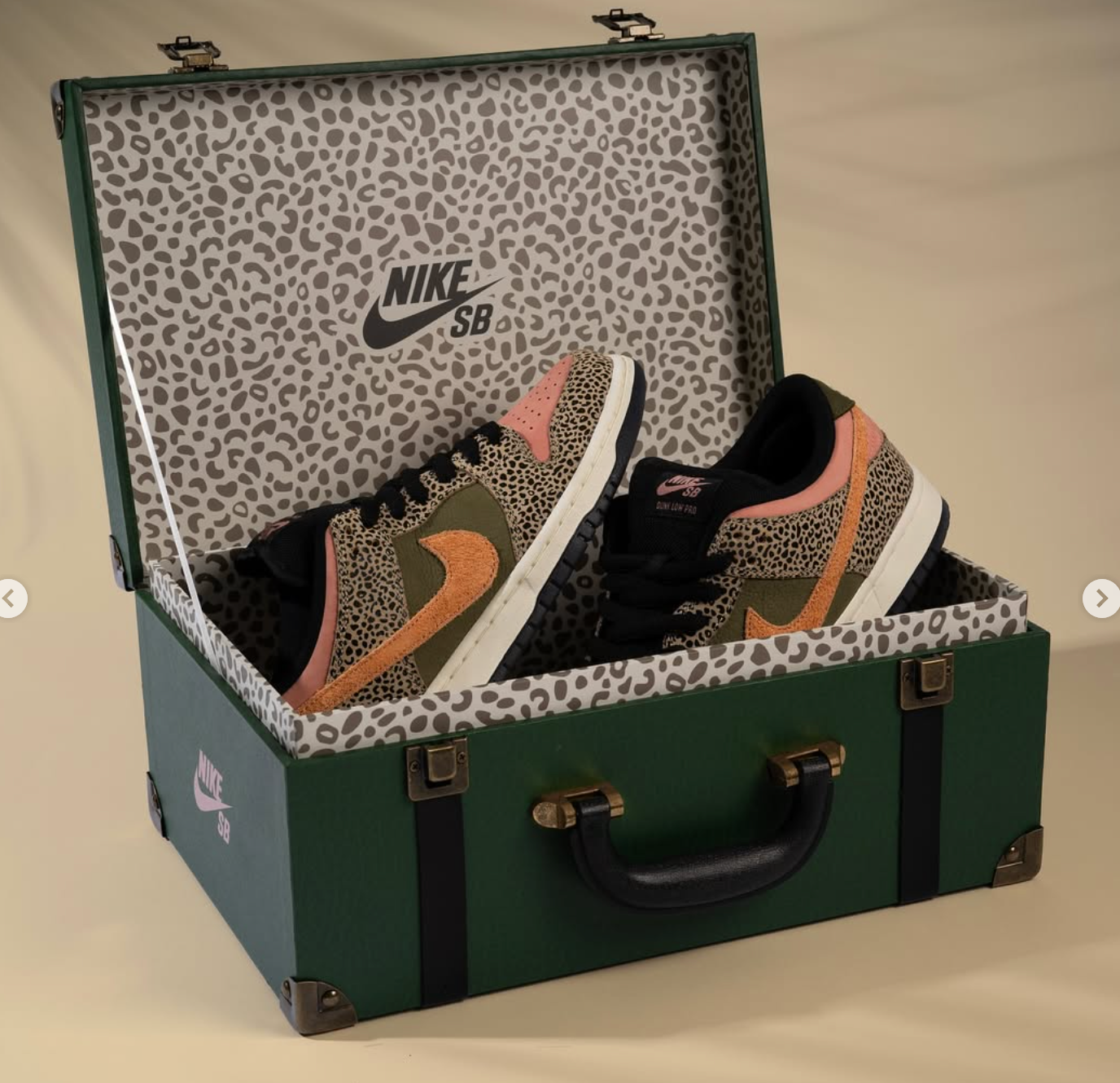 Nike SB Reveals Custom Safari Trunks Arts-Rec Dunk - TransWorld