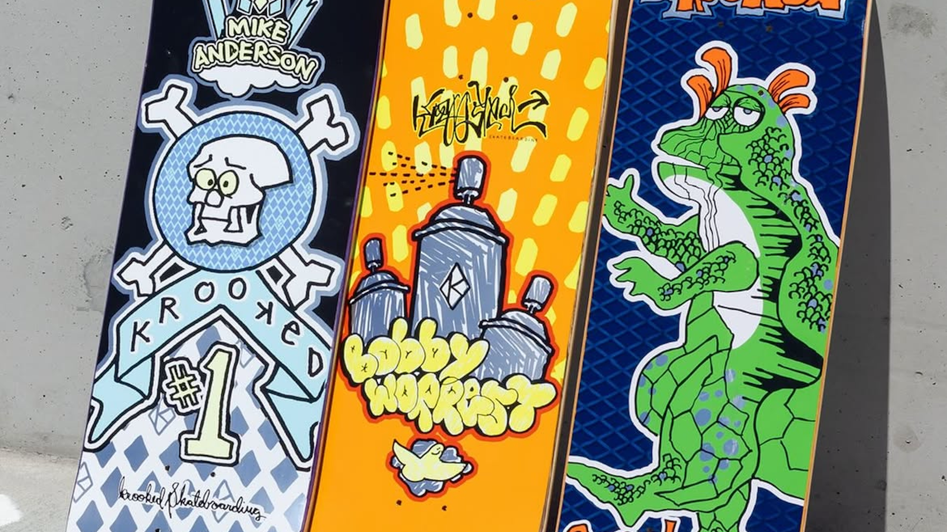 Krooked Reissues Manderson, Worrest, and Cromer's First Pro Model ...