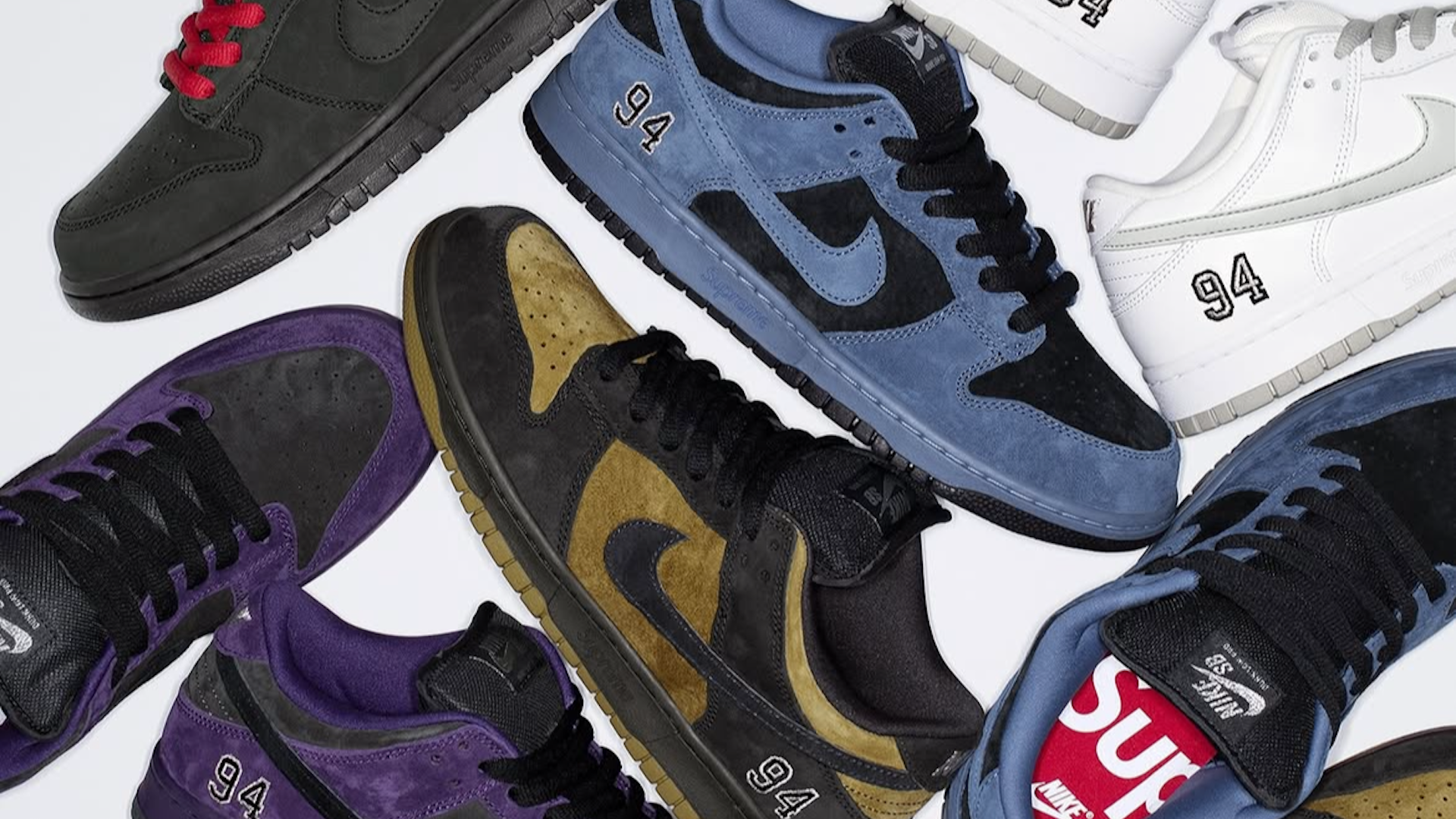 Supreme Teases Anticipated Nike SB Dunk Low Pack—Dropping 9/4