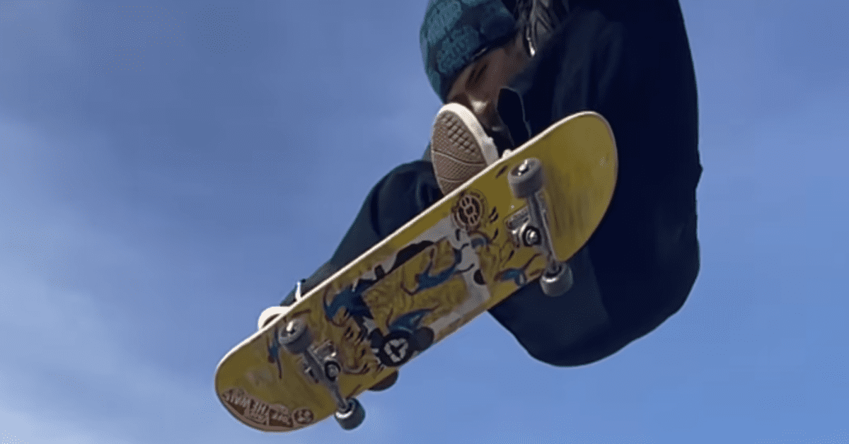 Admiring The Staples This Boosted Ollie On A Mini Hip Is Very