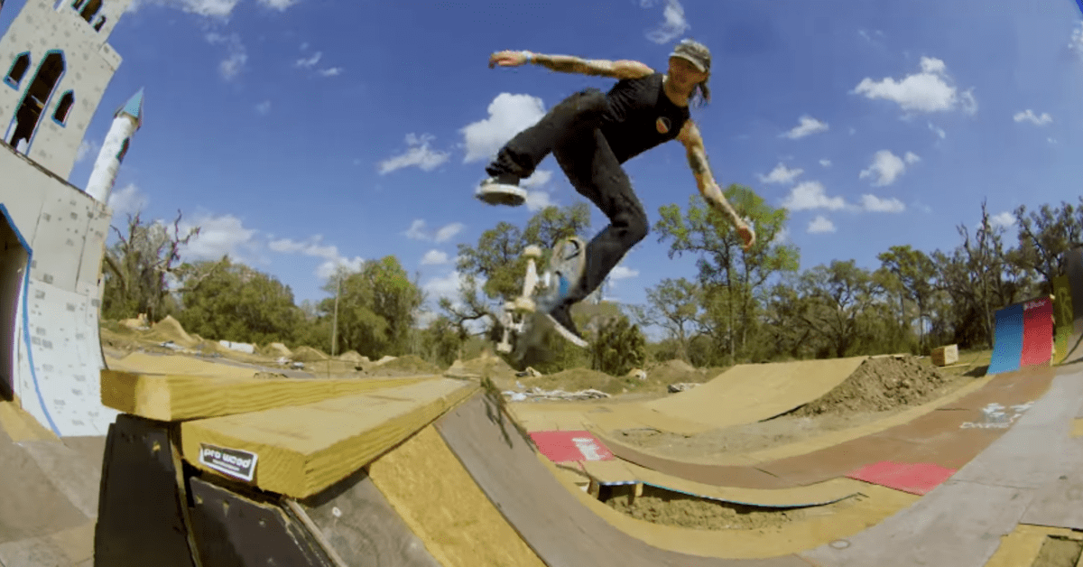 Worst Skatepark Ever? David Gravette Skates A Swamp And Gives Us A Tour