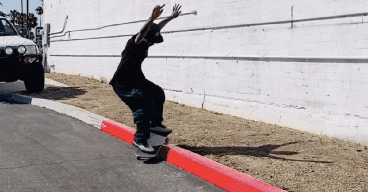 Look You Can Turn Any Unwaxed Curb Into An Instant Skate Spot With