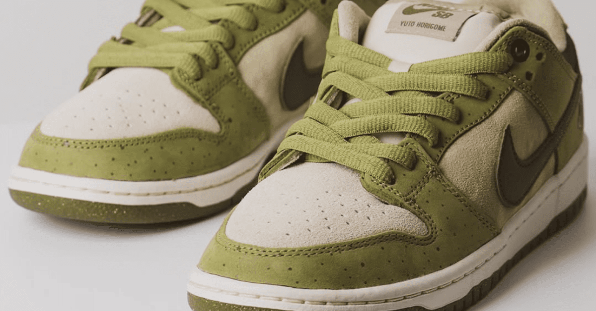【正規品】 yuto-horigome-matcha-nike-sb- スニーカー