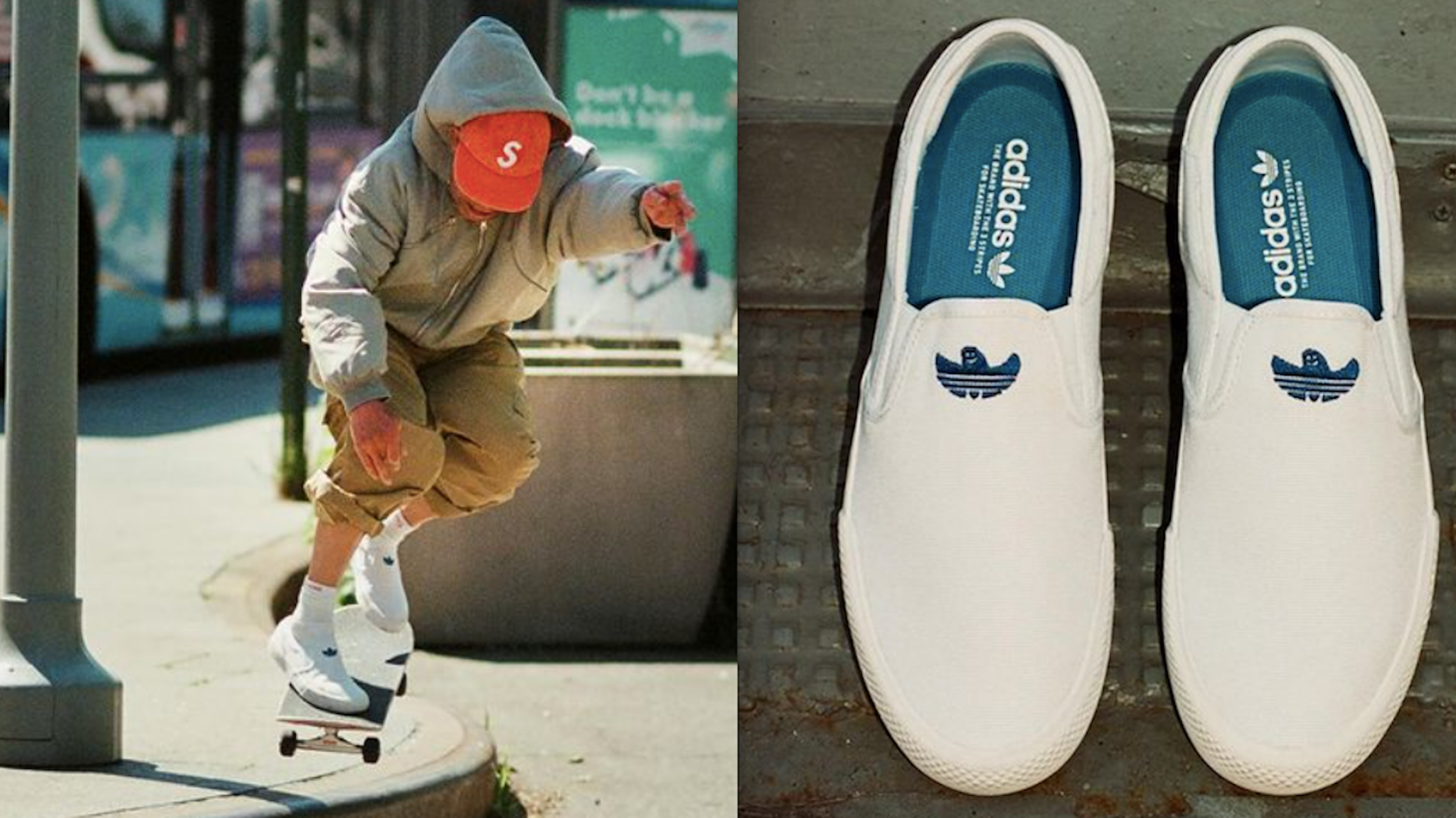 adidaa slip on