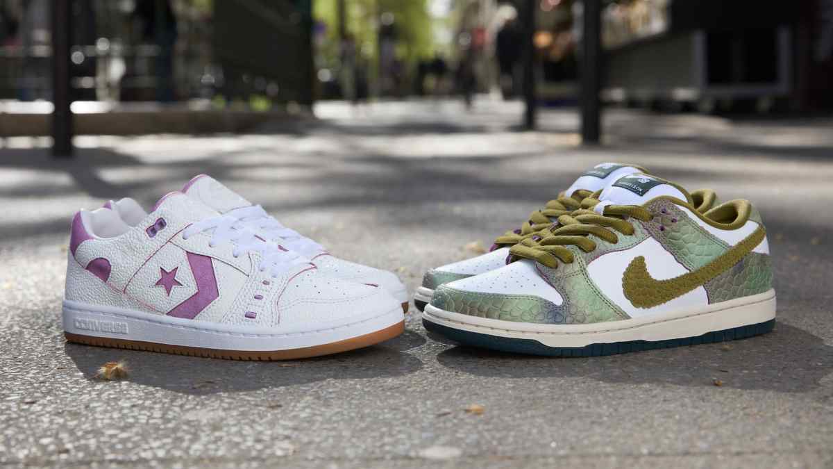 Converse and Nike Come Together For First Time on Limited Double Box Drop Designed by Alexis Sablone TransWorld SKATEboarding Magazine