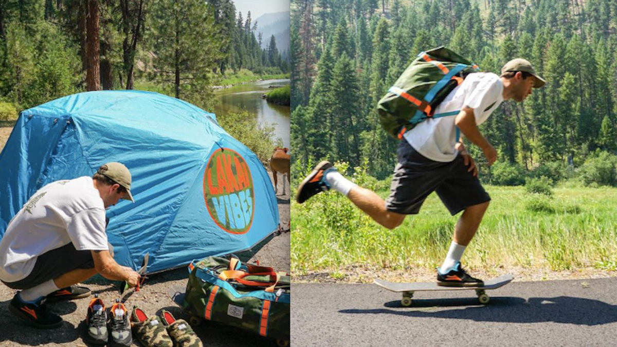 Lakai Vibes 2 Person Tent - (Poler) Cyan – Holistic Skateshop