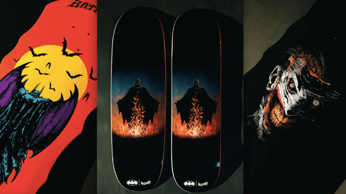 Cookies×Batman Collage Skateboard Deck | 1/8oz
