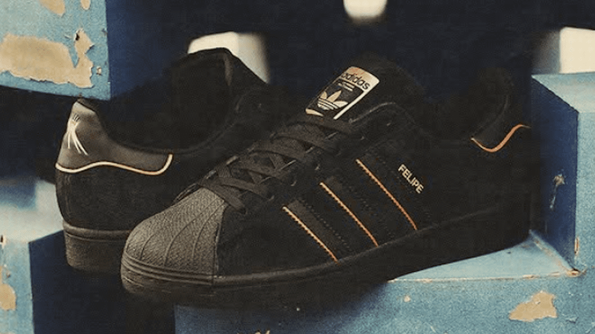 ADIDAS★FELIPE GUSTAVO X ADIDAS SUPERSTAR★JR7831 Adidas Superstar ADV X Felipe Gustavo - JR7831 2025 BLACK