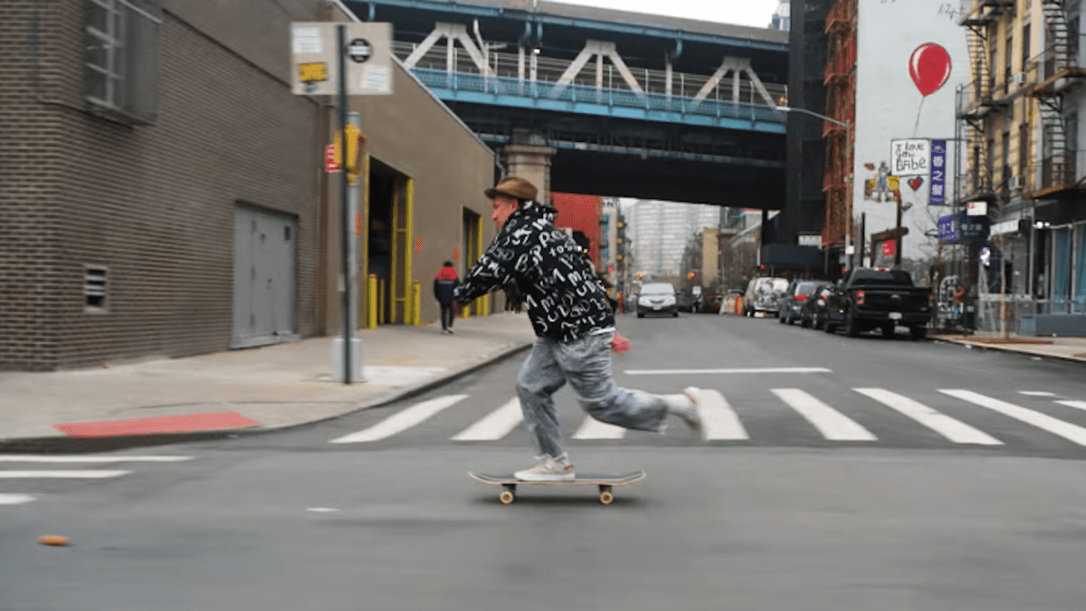 Stage 4 Mark Gonzales White / Blue Independent Skateboard