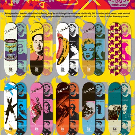 Alien Workshop Collaborates with Andy Warhol