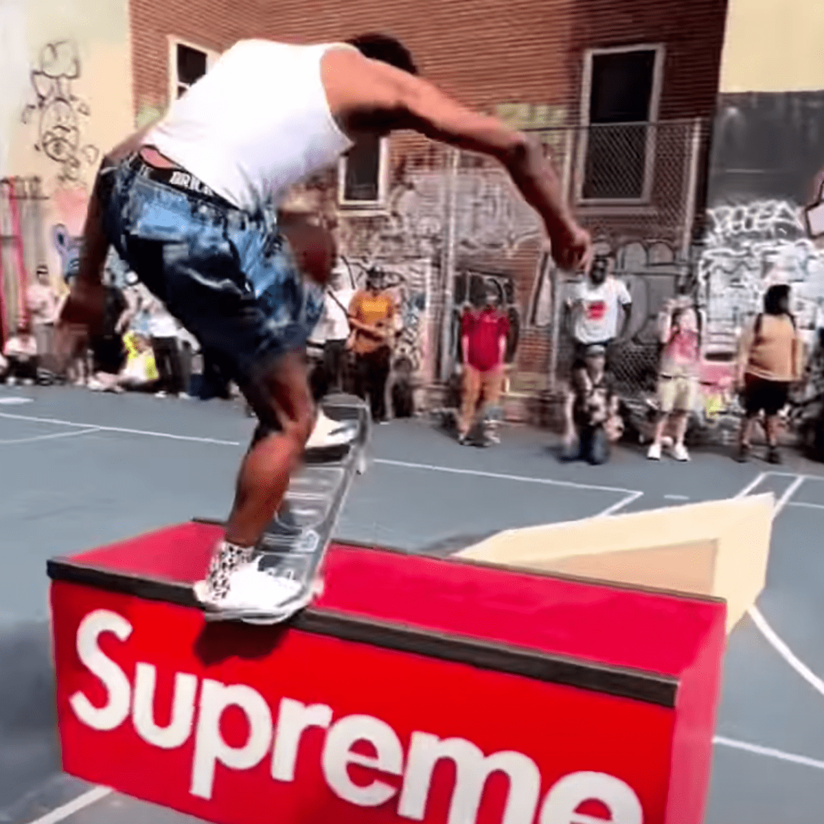All The iPhone Clips You Need To See From The Supreme x Hardies Skate Jam -  TransWorld SKATEboarding Magazine