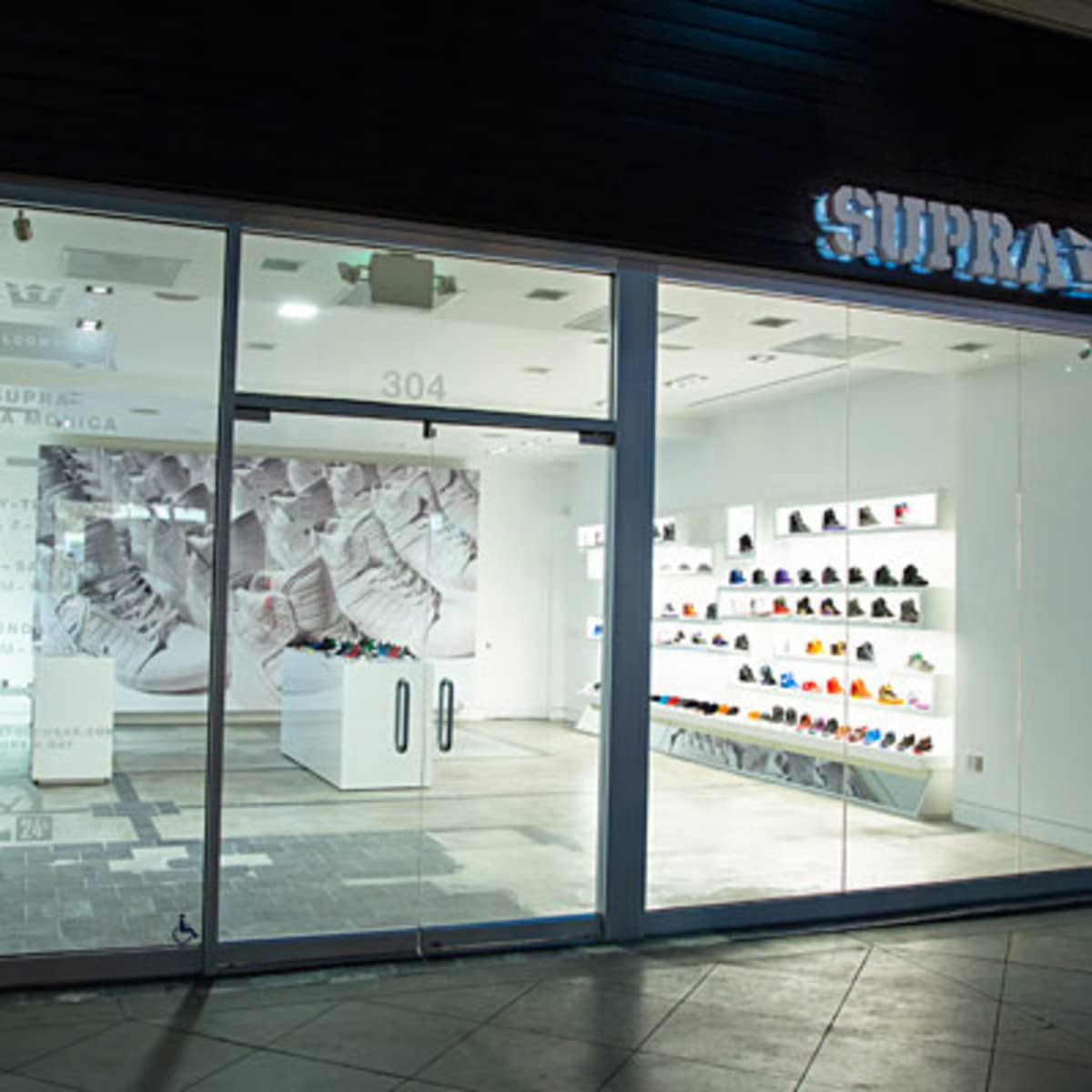 Supra footwear retail store discount