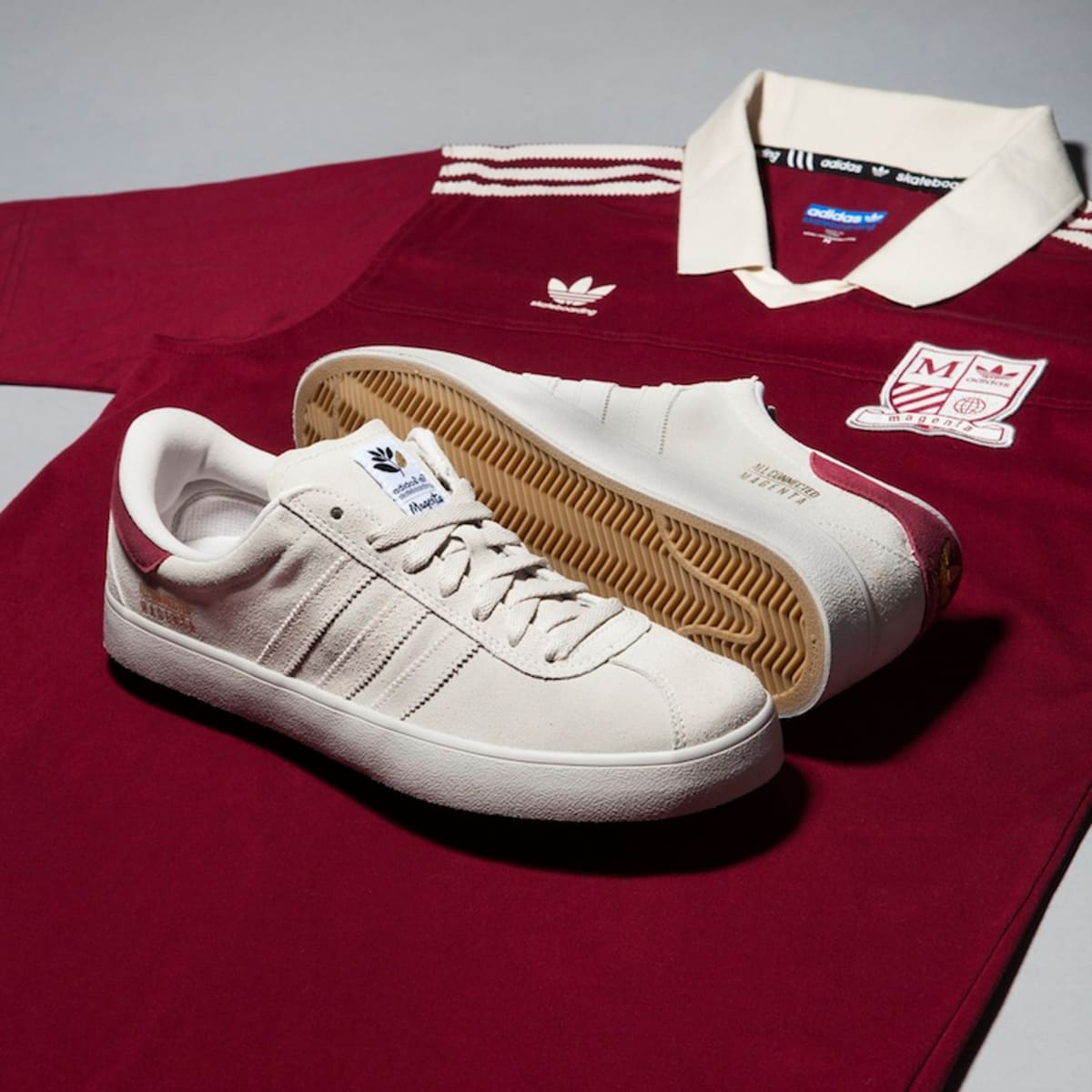 Adidas new arrivals magenta shoes