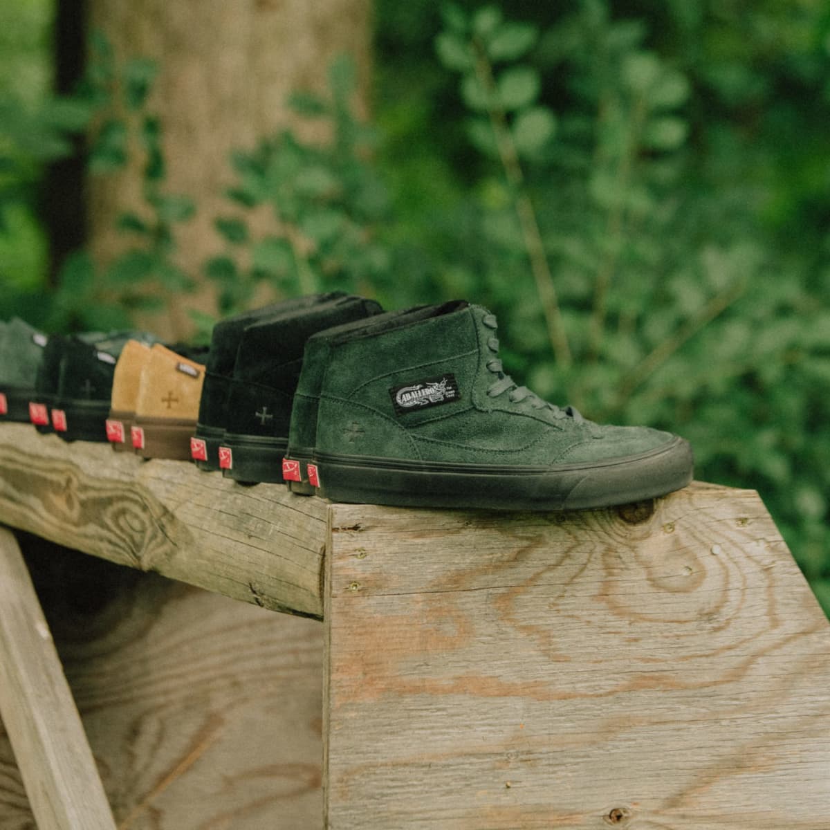 Vans half discount cab darkest spruce