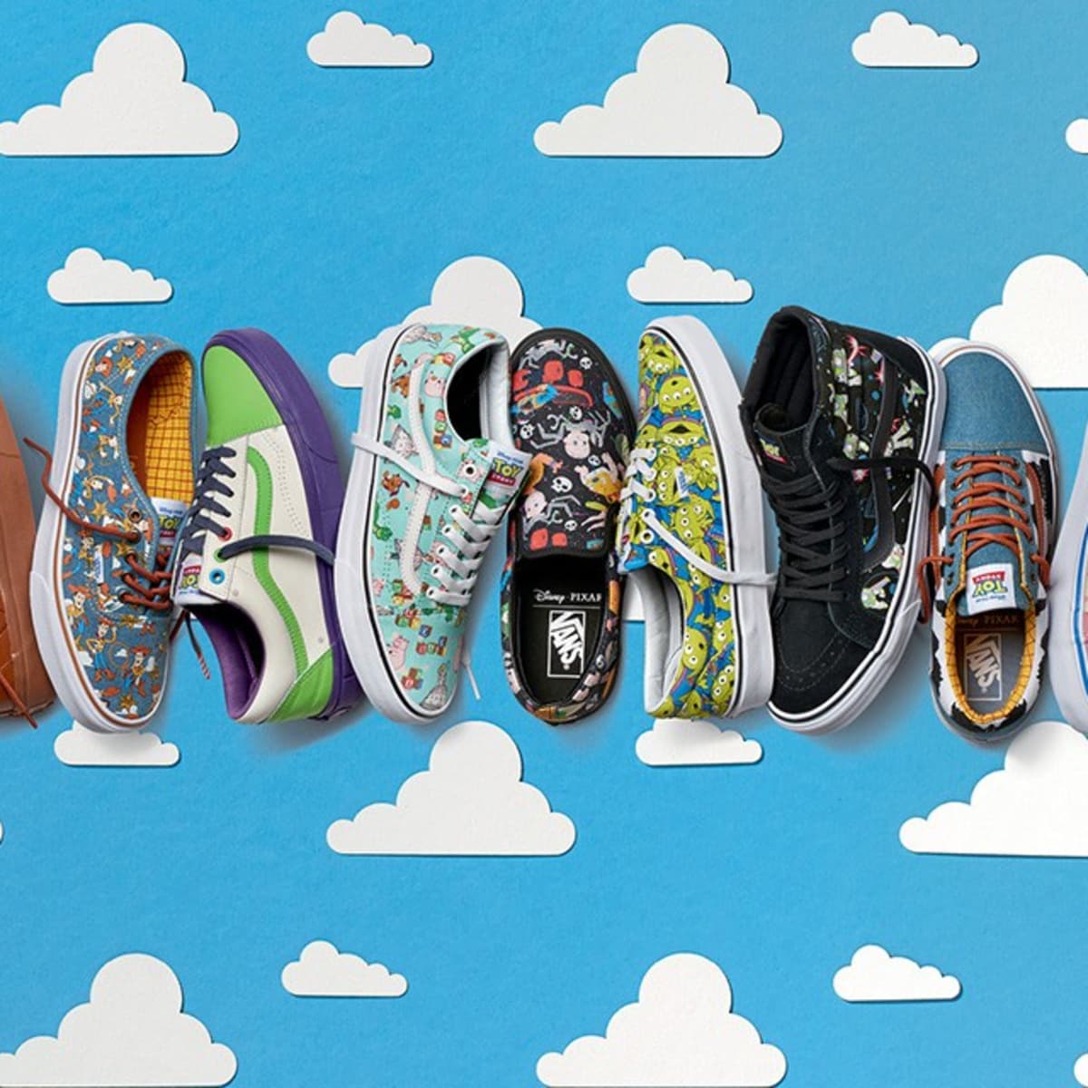 Vans x pixar hot sale
