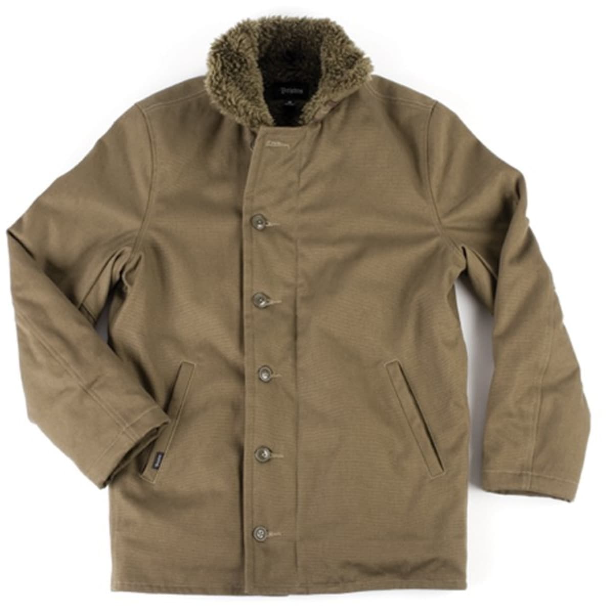 Brixton mast jacket olive shop
