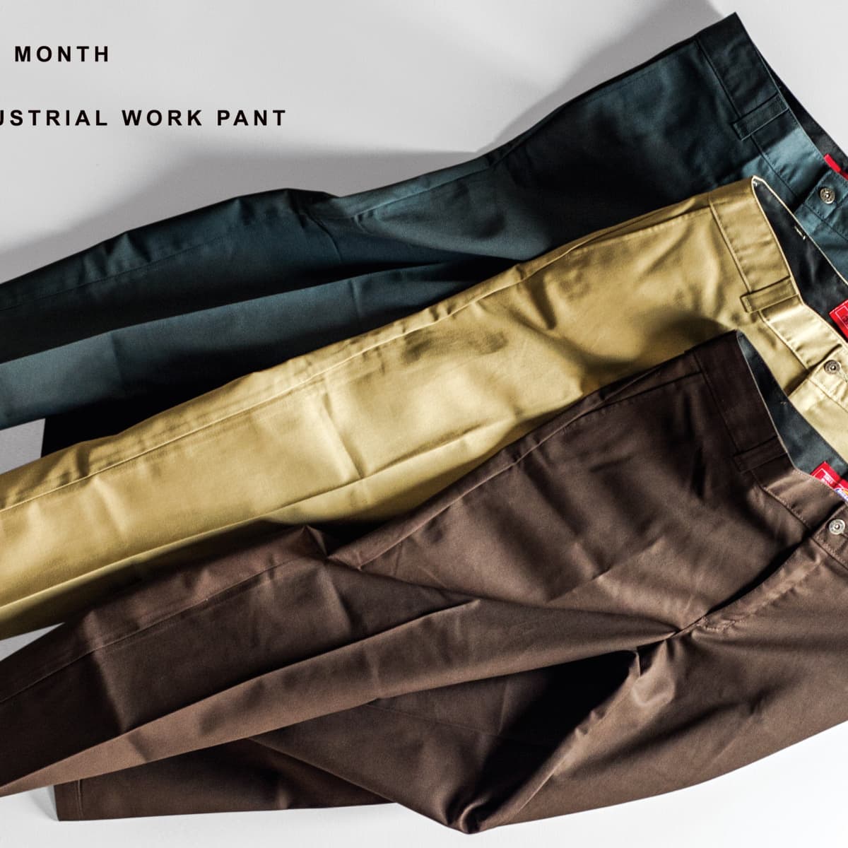 POTM Dickies 67 Slim Fit Straight Leg Work Industrial Pant