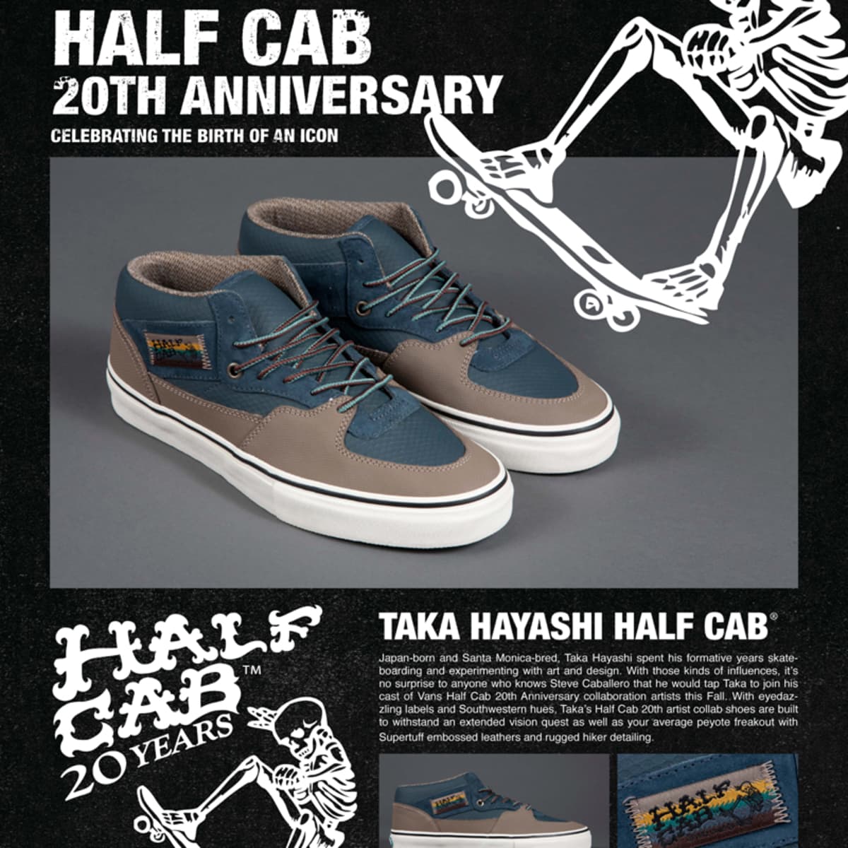 Vans half cab 20th anniversary on sale