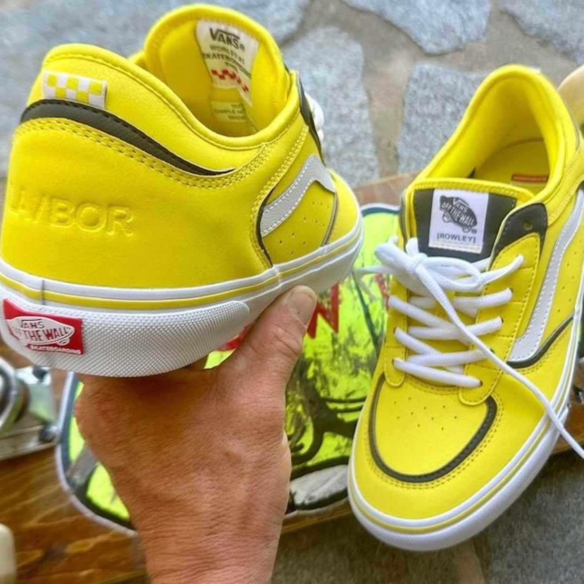 Geoff Rowley and Vans Drop Limited Colorway of Rowley s First Signature Shoe with Labor Skate Shop TransWorld SKATEboarding Magazine