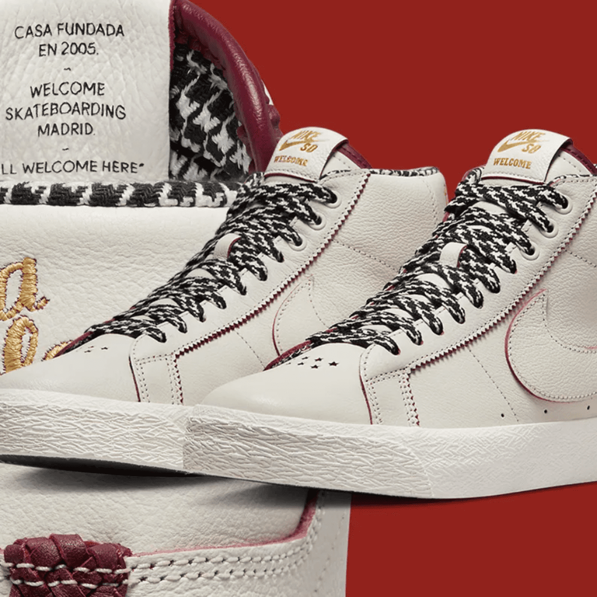 Welcome Skateboarding Madrid X Nike SB Blazer Mid Collab Dropping ...