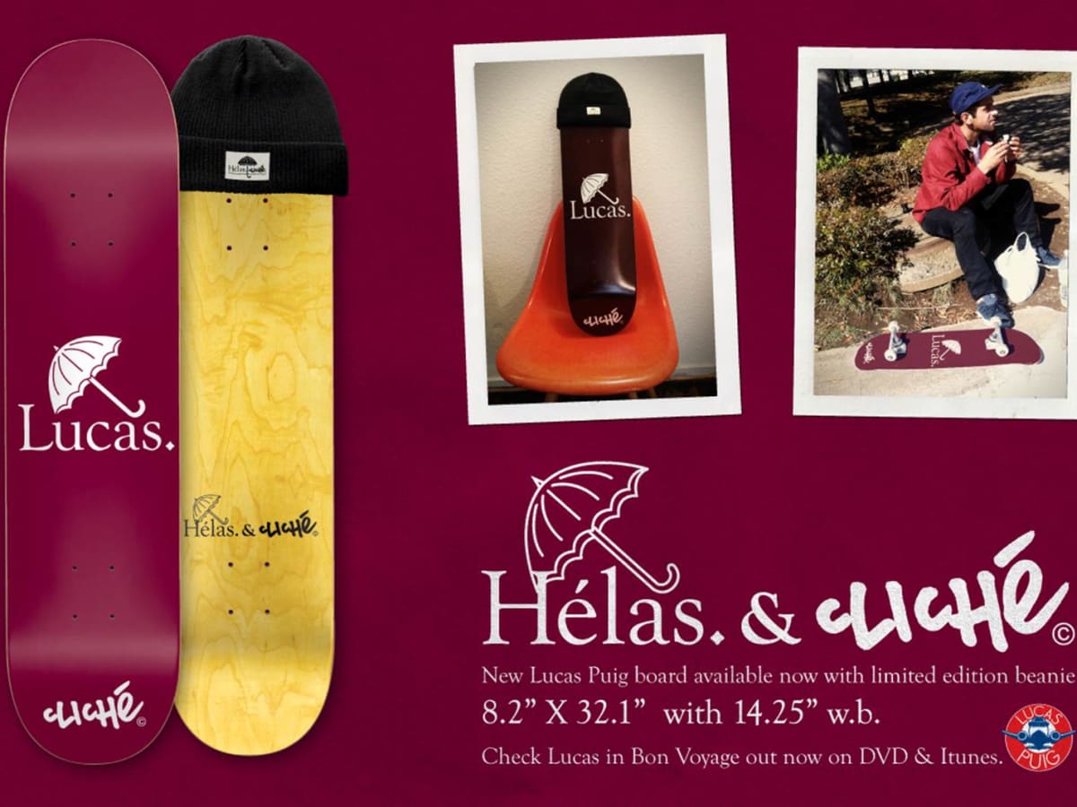 Clich Lucas Puig x H las Collab Board TransWorld SKATEboarding