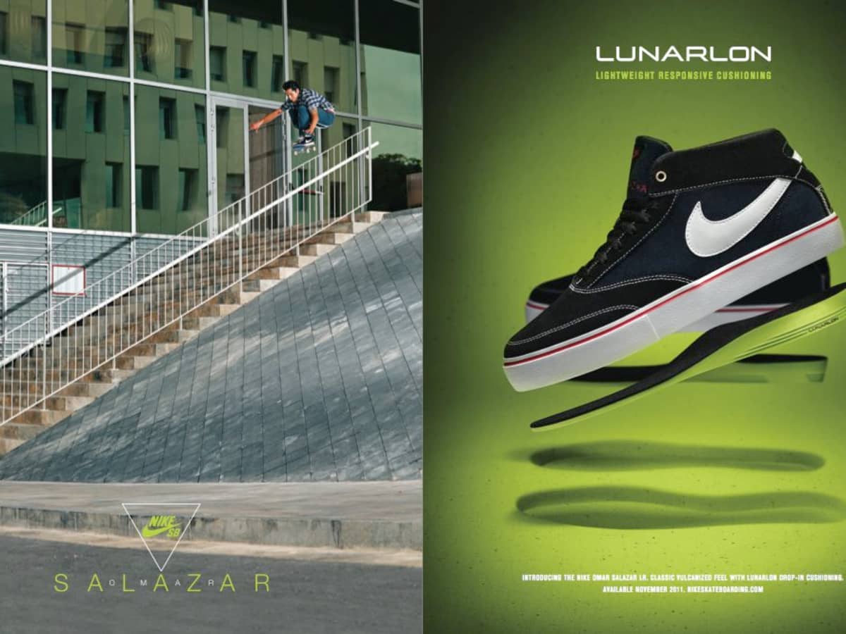 Nike Omar Salazar Video Shoe TransWorld SKATEboarding Magazine