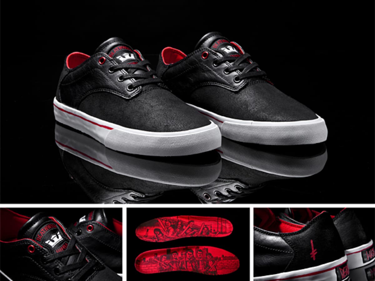 SUPRA Pistol Low Top Limited Edition Deathwish Collab TransWorld SKATEboarding Magazine
