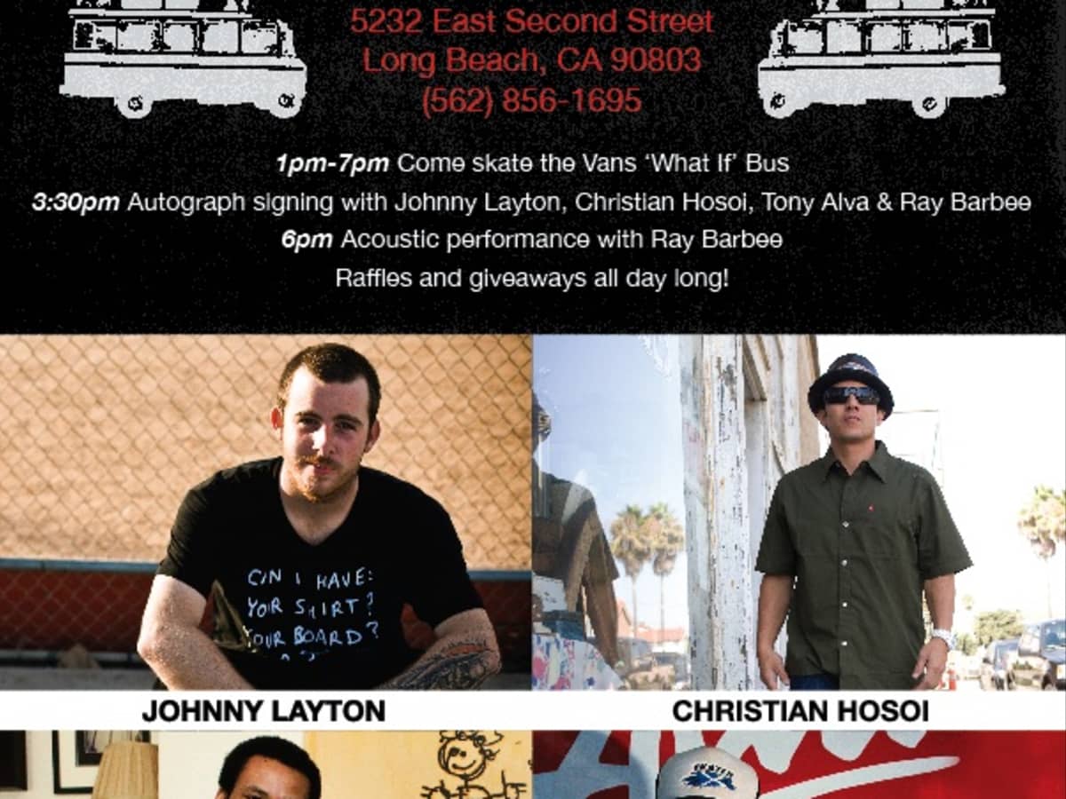 Vans 2nd street long beach top