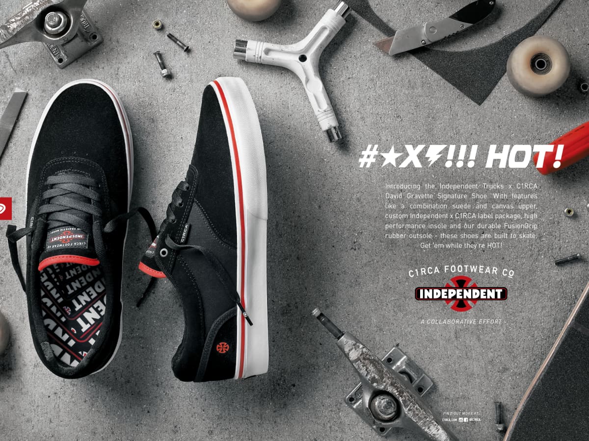 C1RCA x Independent Collab TransWorld SKATEboarding Magazine