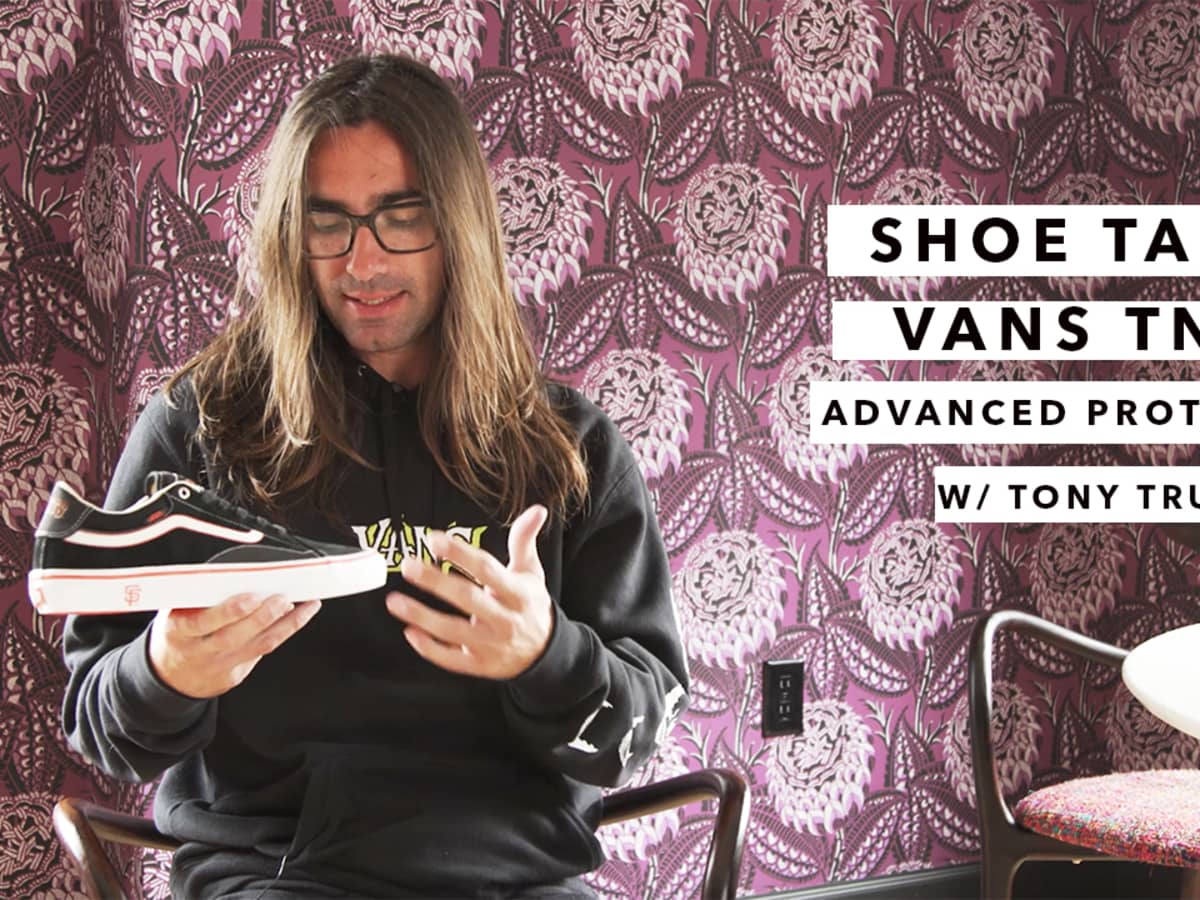 Shoe Talk Tony Trujillo Vans TNT Advanced Prototype TransWorld SKATEboarding Magazine