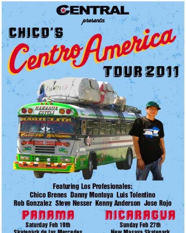 Skate Central America to Tampa - Centraltour