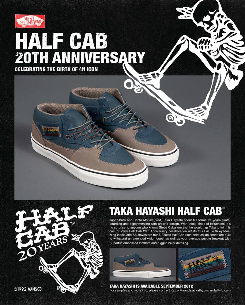 Vans 20th Anniversary Half Cab Artist Series, Dirty Donny