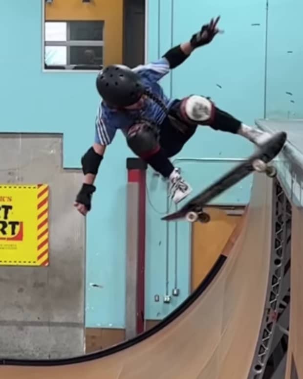 10-year-old skateboarder Reese Nelson becomes youngest person to