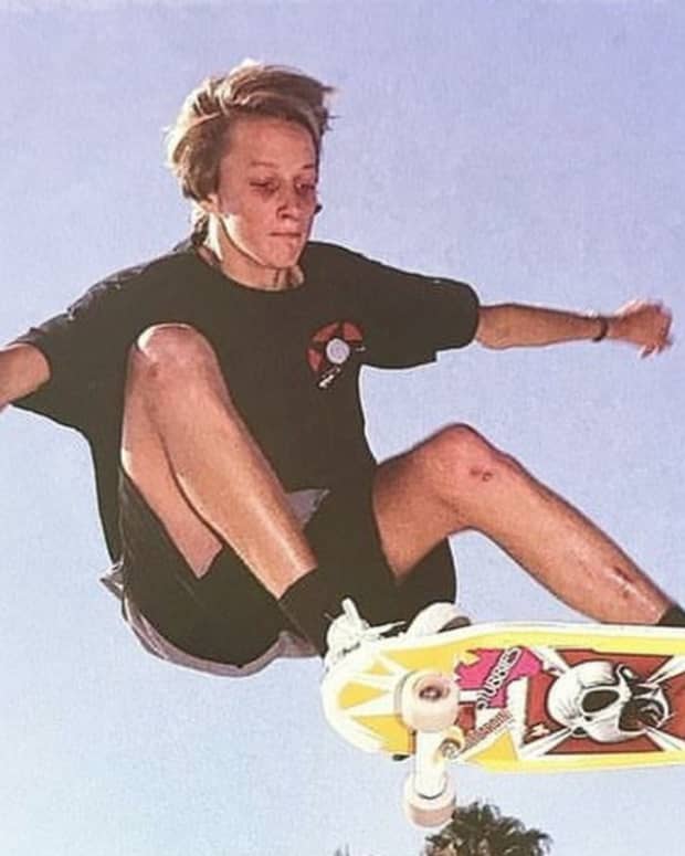 Check Out This Legendary Back Lip Photo of Tony Hawk in 1995