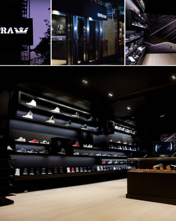 Supra footwear retail store 2025