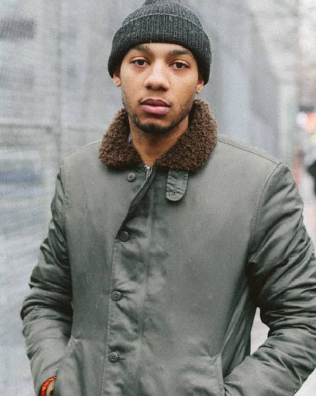 Brixton mast jacket black on sale
