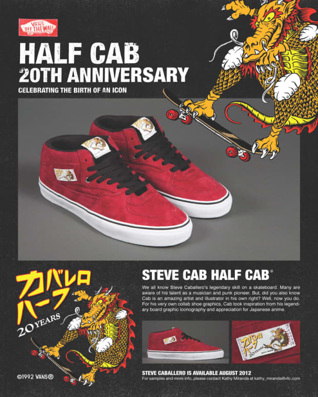 Vans x Metallica Special 20th Anniversary Half Cab TransWorld SKATEboarding Magazine