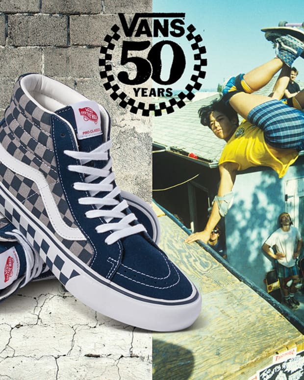 Vans 50th anniversary 'canvas collection' online