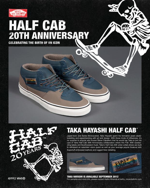Vans half cab pro taka hayashi 2025