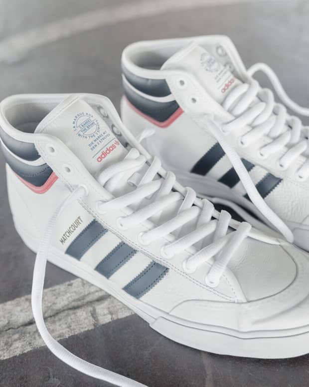 Adidas matchcourt sales high rx2 white