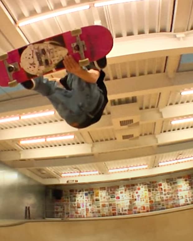 Bill Strobeck's take on skating midtown Manhattan at night