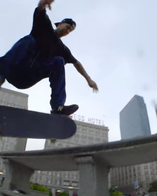 New balance shop skateboard team
