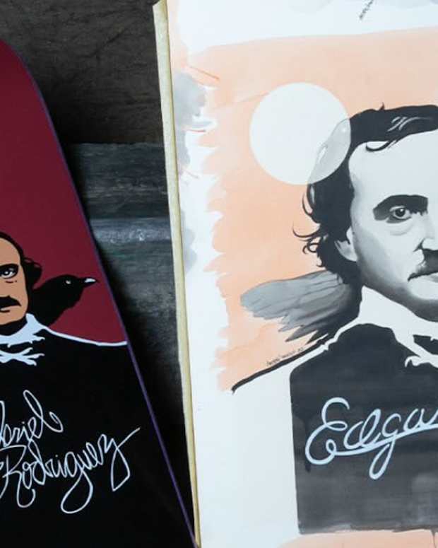 Artist Evan Hecox Returns to His Iconic Chocolate Board
